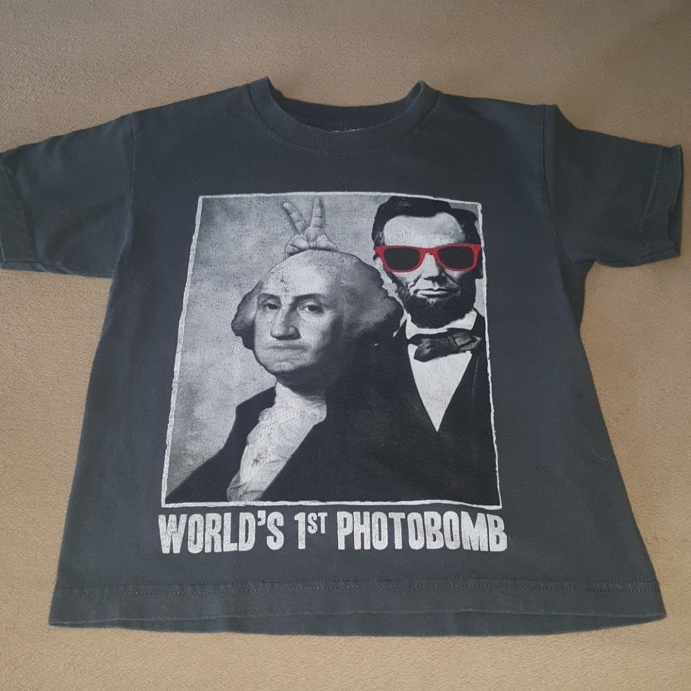 Boys Graphic Tee 1st Photobomb